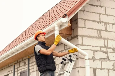 Pose et remplacement de gouttières à Chapelle-Voland